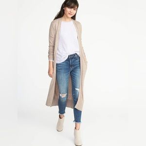Old Navy Super Long Open Front Sweater - XS